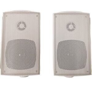 Pair of Lightspeed SPK-WMQ Wall Mounted Speakers w/ Brackets WMQ Black
